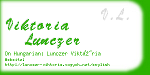 viktoria lunczer business card